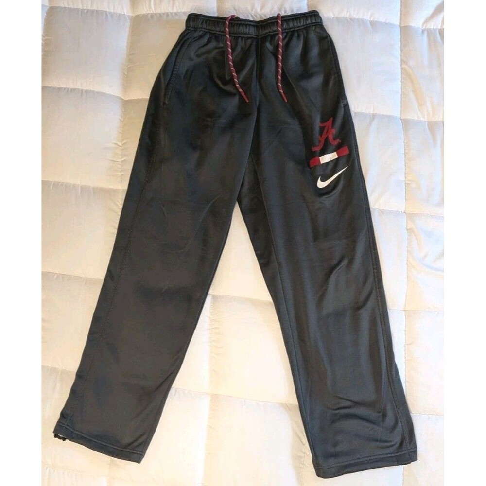 Nike Dri-Fit Alabama Crimson Tide Pants XS Gray UA Training Joggers Sweatpants